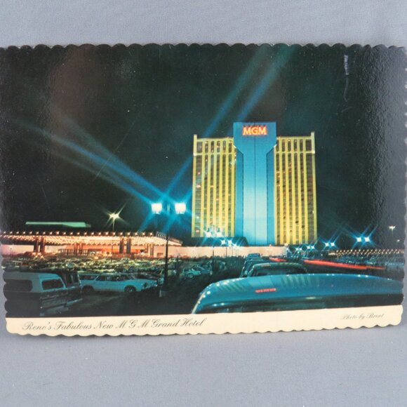 Vintage Postcard - MGM Grand Casino and Hotel Reno Nevada - Dexter Press - Picture 4 of 4